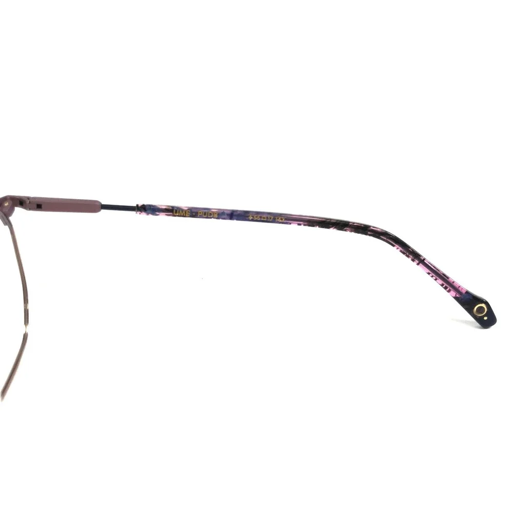 Etnia Barcelona Eyeglasses Frames UME PUDB Purple Dark Blue Rectangle 56-17-142